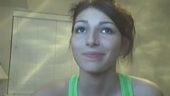 Masturbation Maison Avec Une Jolie Fille Mignonne