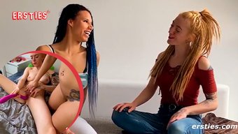 Lena S. Et Nicky F. Explorent Le Jeu De Doigts Et Le Plaisir Du Double Gode Dans Une Vidéo Lesbienne Allemande