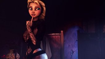 La Reine A Ordonné À Elsa De Chevaucher La Bite De Son Fils Comme Une Vraie Pro.