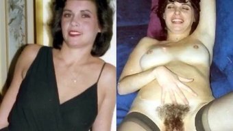 Des Filles Vintage Naturelles Et Poilues En Bas Et Lingerie